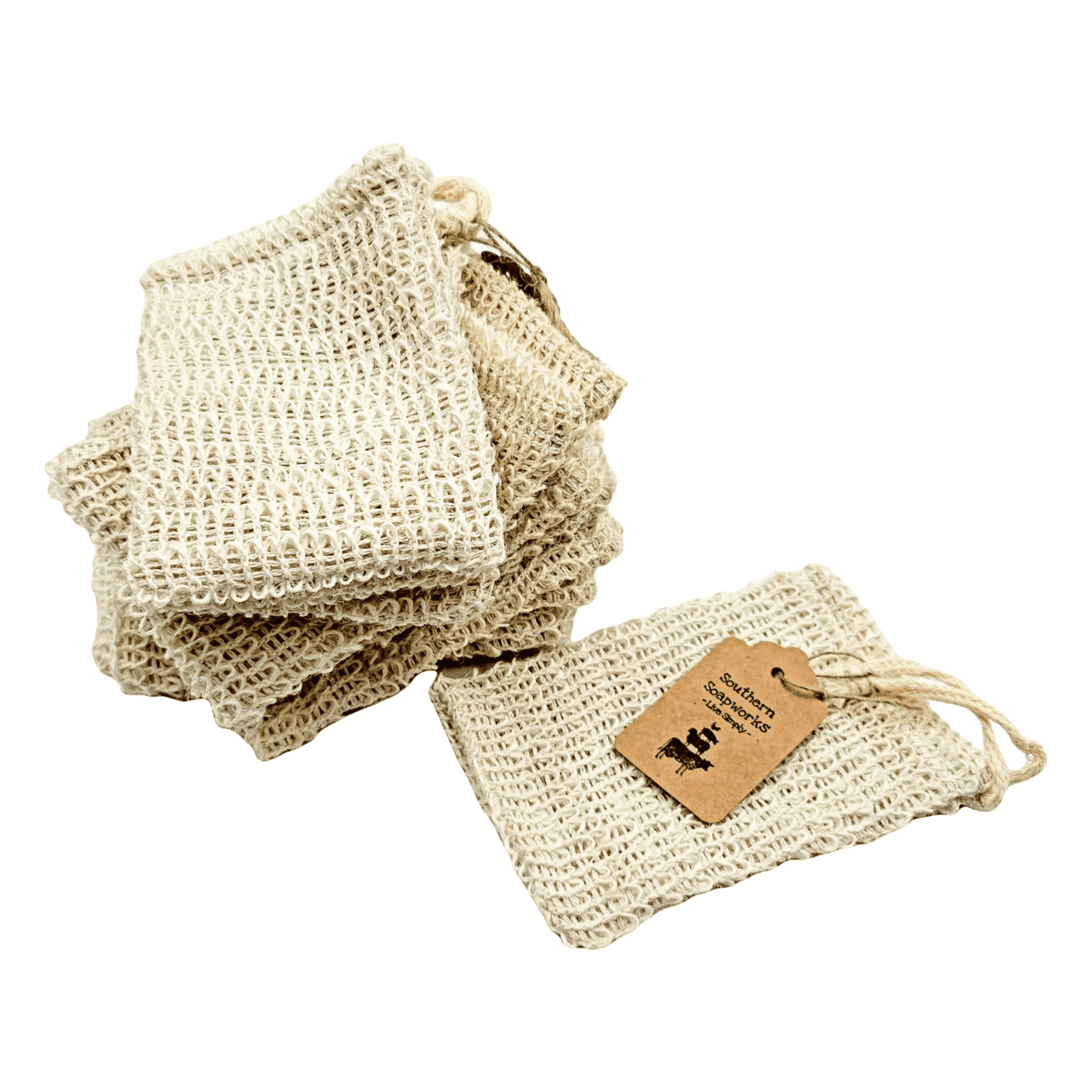 Natural Handmade Ramie Soap Bag